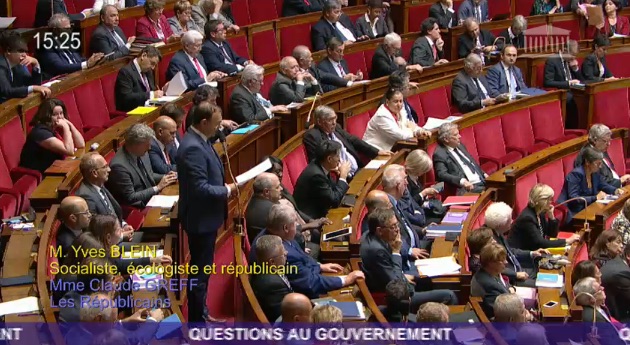 ma dix-huitième question au gouvernement…